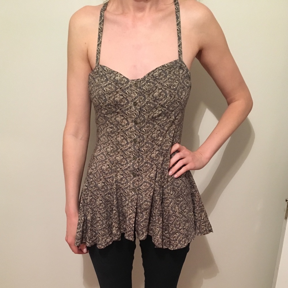 NWT Button down Camisole